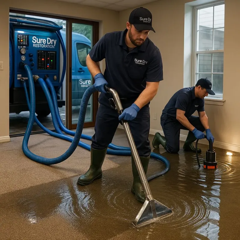 Water Extraction and Removal process in New Castle, NH